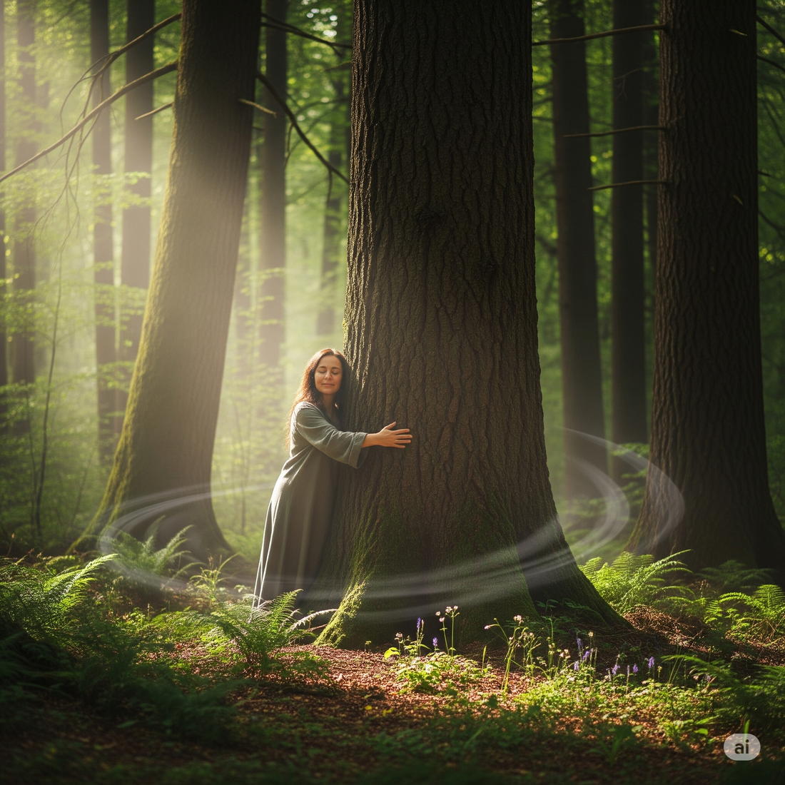 Les Bienfaits des Câlins aux Arbres :Éveiller notre Connexion Spirituelle