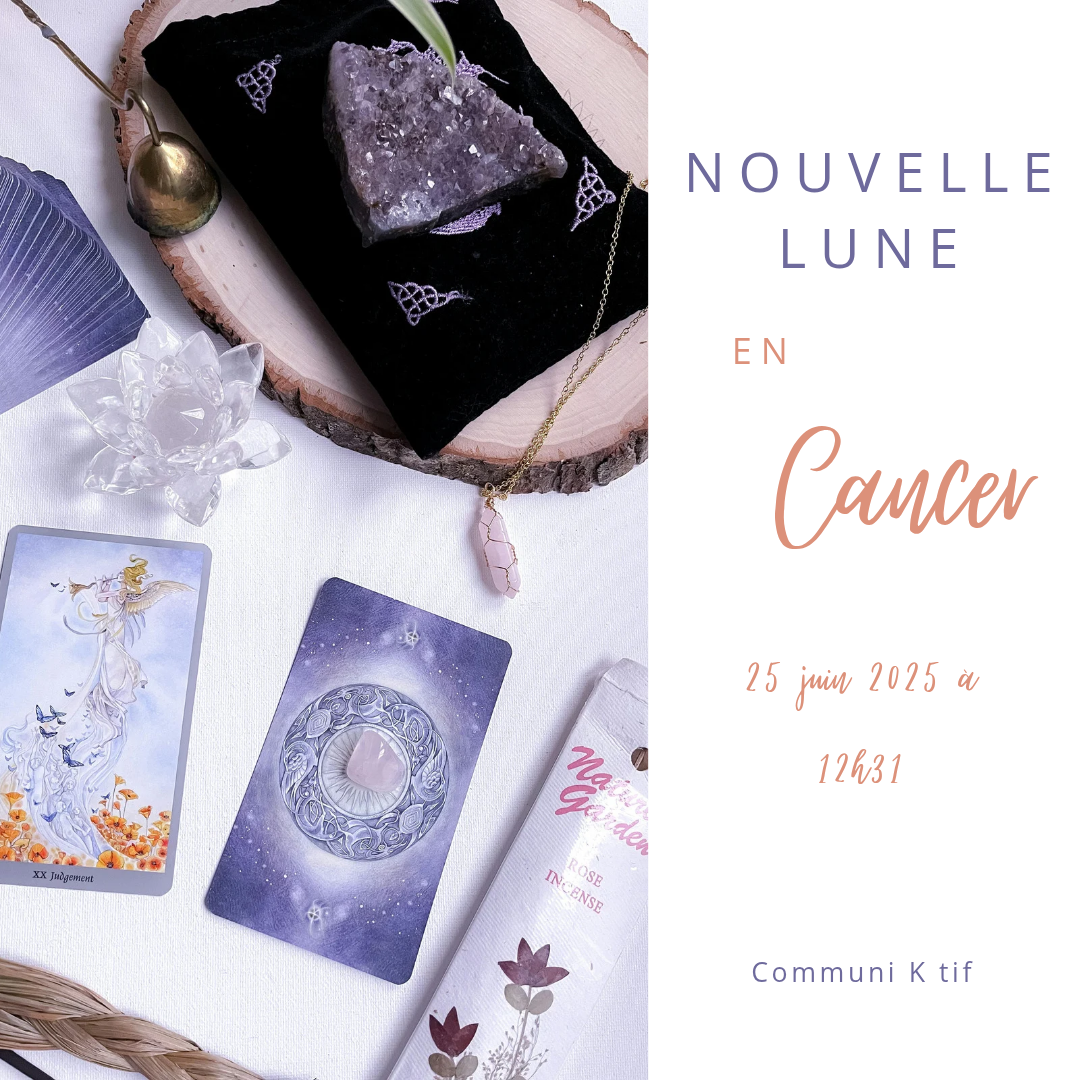 Nouvelle Lune en Cancer : Énergies de l'Été et Chaleur Humaine