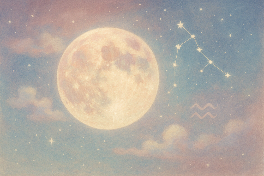 Pleine lune en verseau 