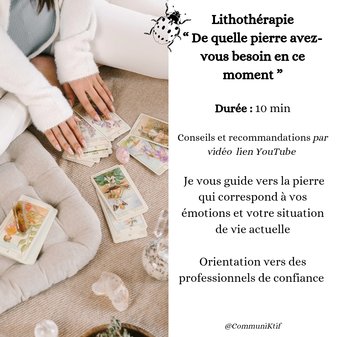 Quelle pierre de lithothérapie te correspond ?