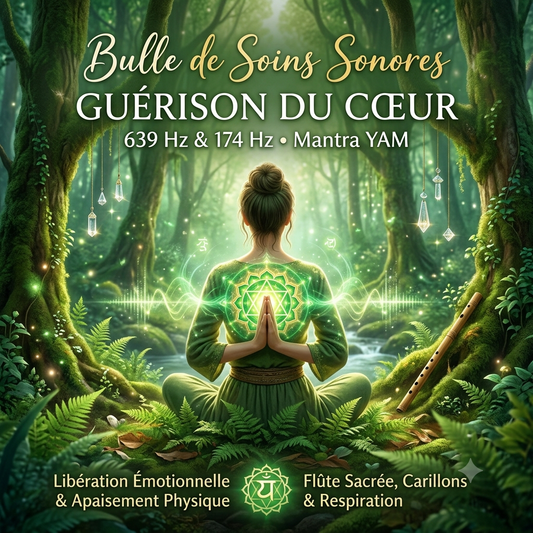 Fréquence Vibratoire : Soin du chakra coeur
